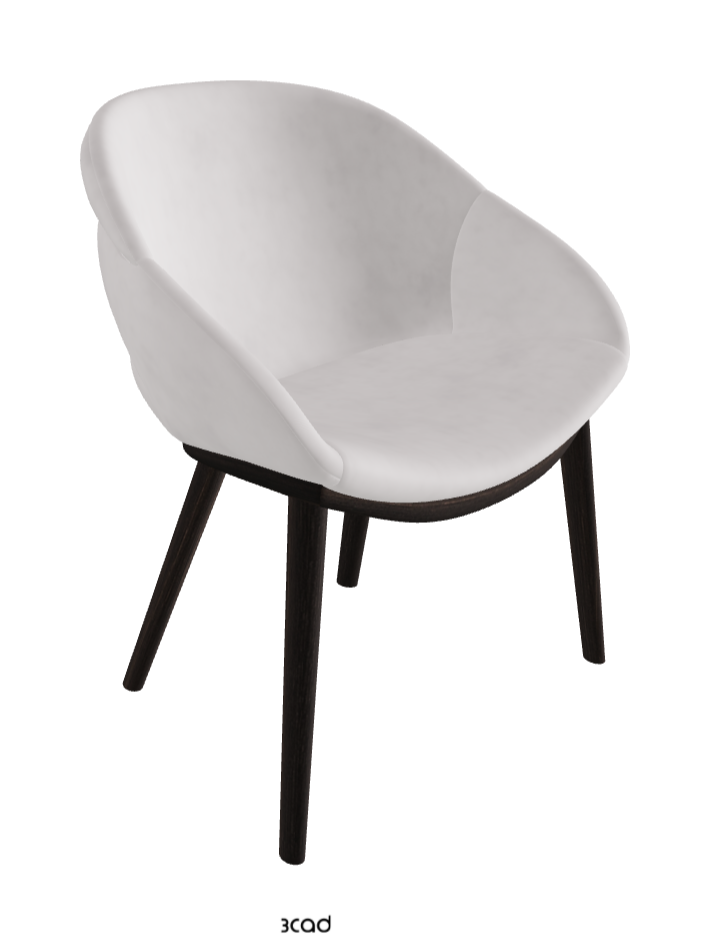 Camilla Dining Armchair_Burned Oak Stained Ashwood_Micro Nubuk_White