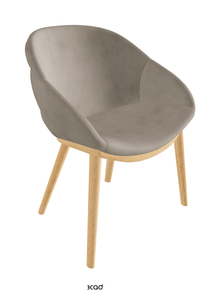Camilla Dining Armchair_Natural Ashwood_Micro Nubuk_Shadow