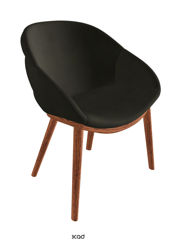 Camilla Dining Armchair_Canaletto Walnut Stained Ashwood_Micro Nubuk_Musk