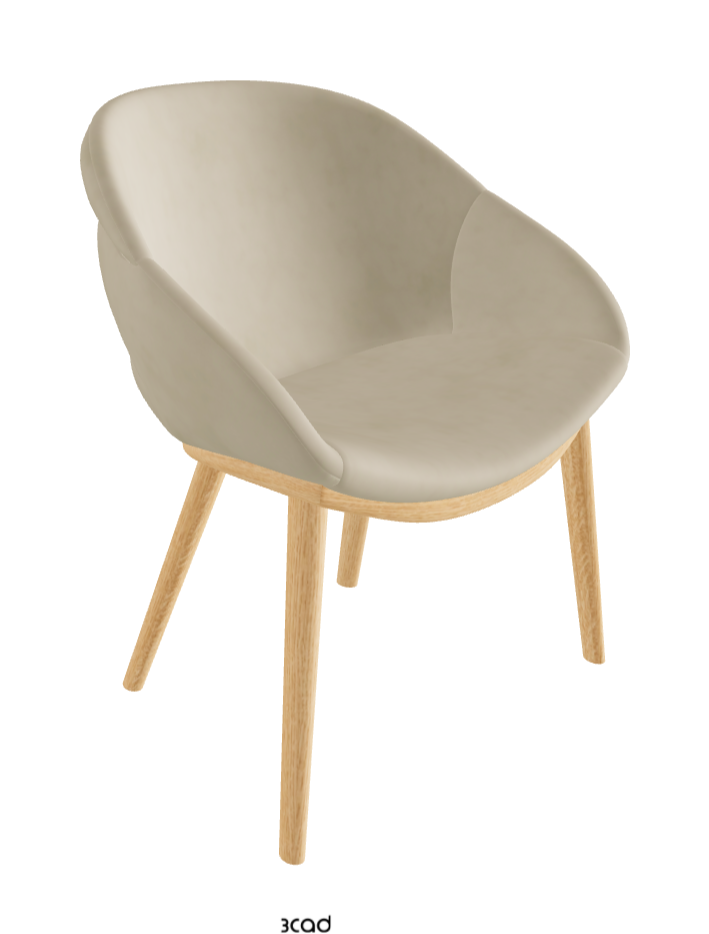 Camilla Dining Armchair_Natural Ashwood_Micro Nubuk_Sand