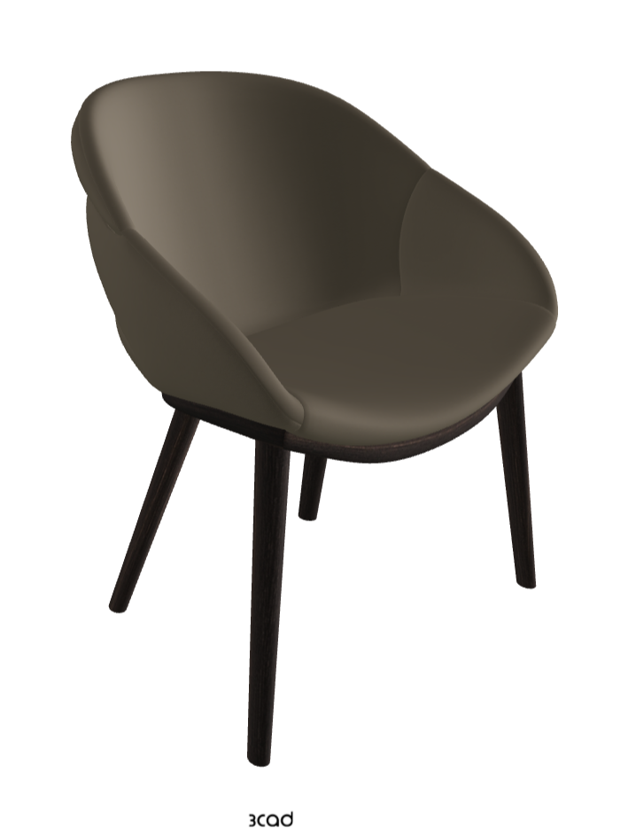 Camilla Dining Armchair_Burned Oak Stained Ashwood_Synthetic Leather_Fango