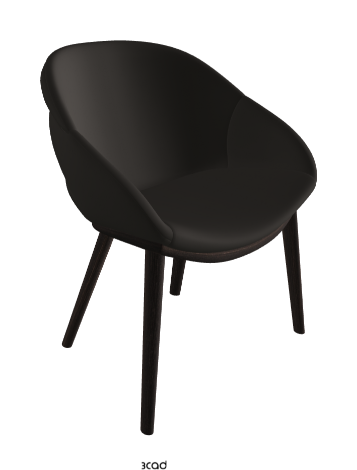 Camilla Dining Armchair_Burned Oak Stained Ashwood_Synthetic Leather_Ardesia