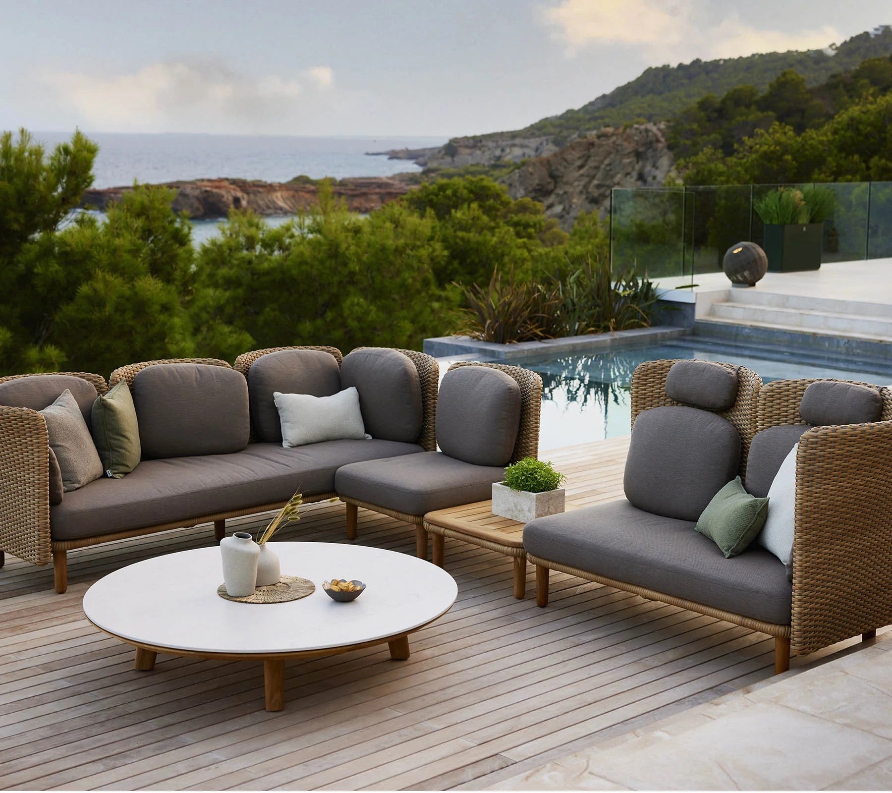 Cane-line Arch 2-Seater Sofa Module