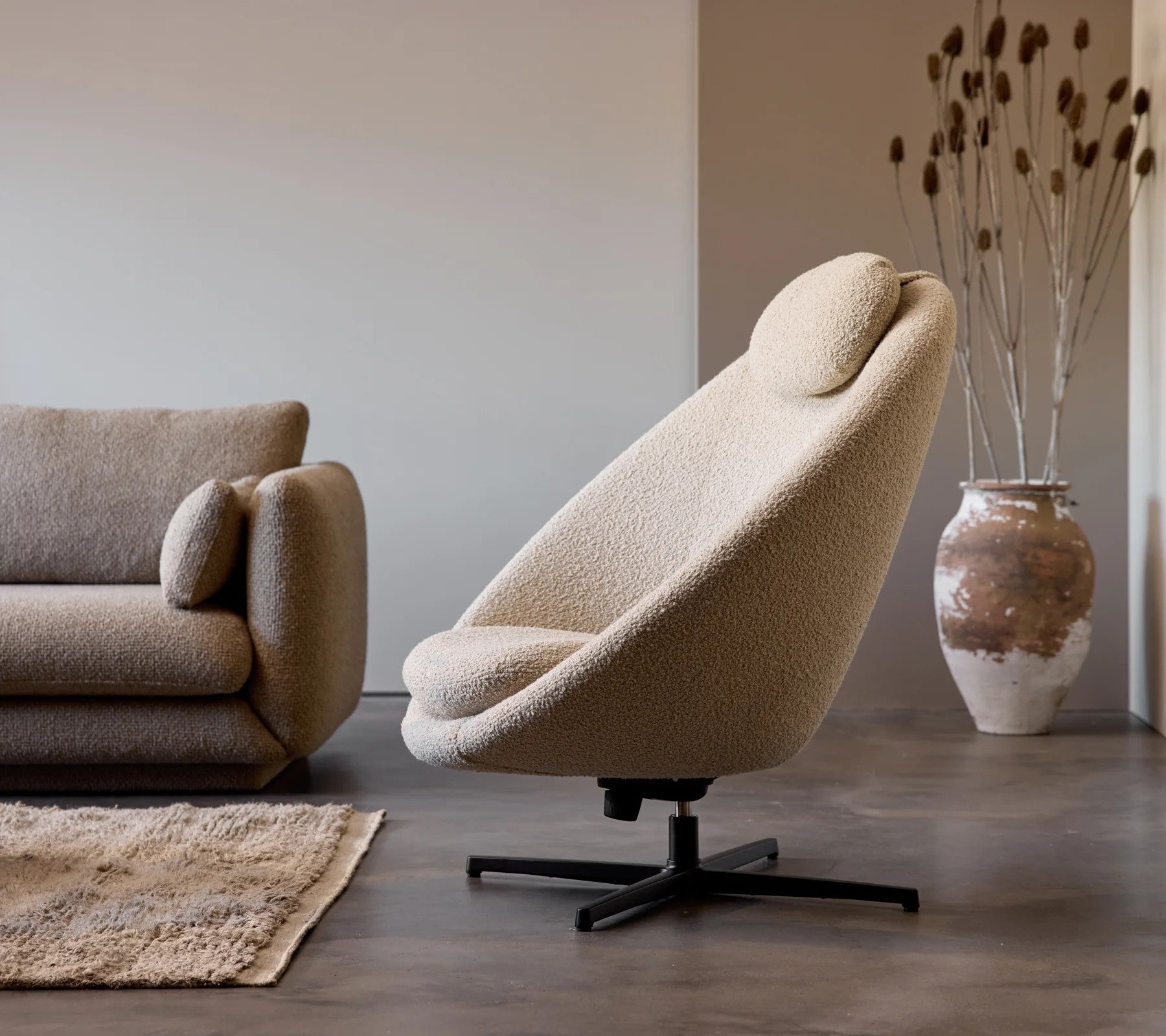 Cane-line Pace Lounge Chair Shell Incl. Neck Cushion