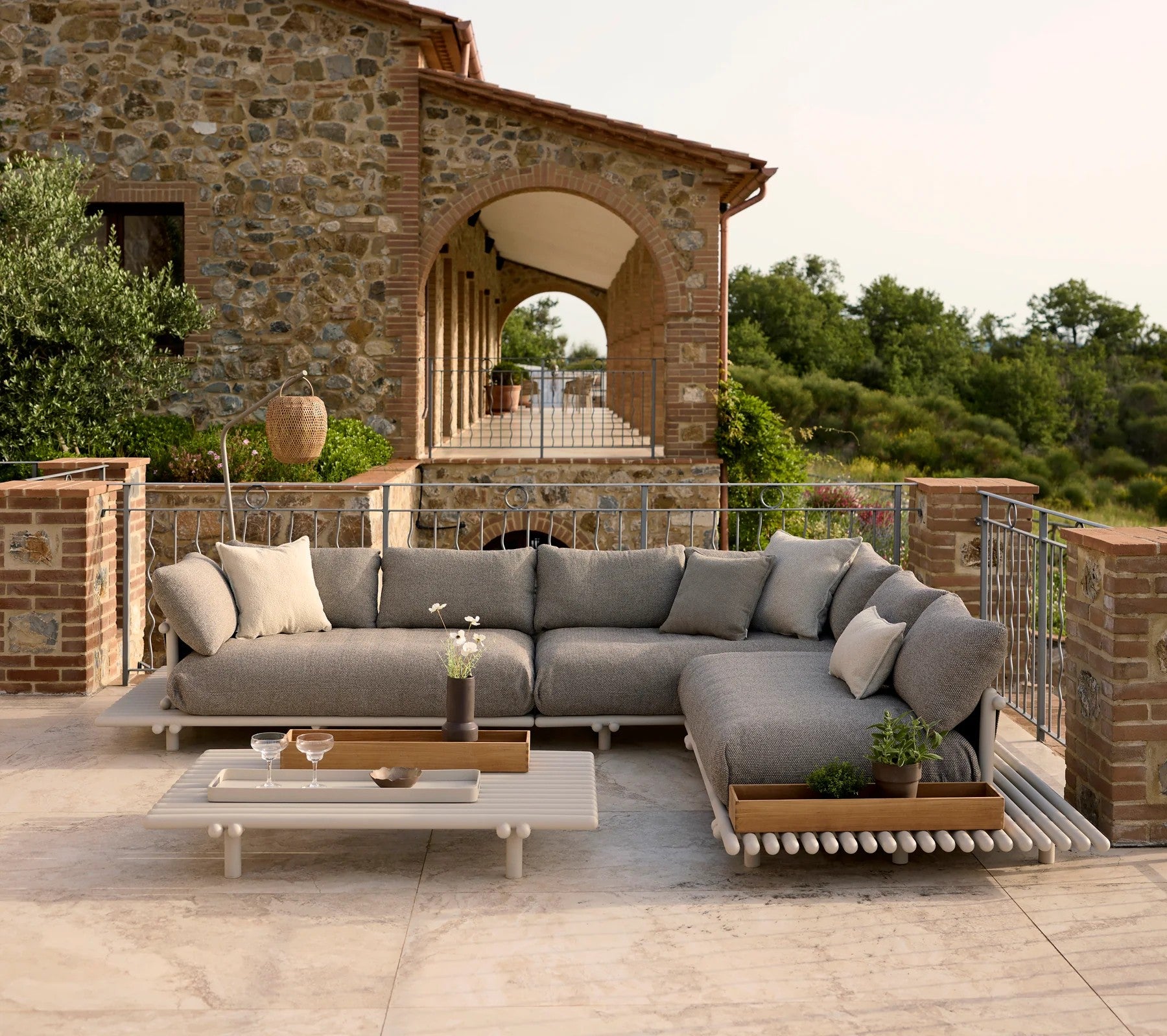 Cane-line Sticks Platform Sofa Module Base