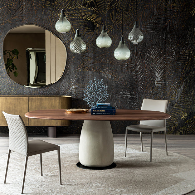 Cattelan Italia Botero Wood Dining Table