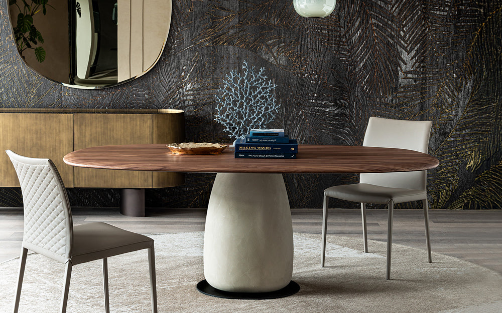 Cattelan Italia Botero Wood Dining Table