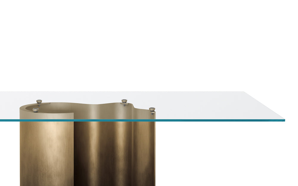 Cattelan Italia Papelito Glass Dining Table