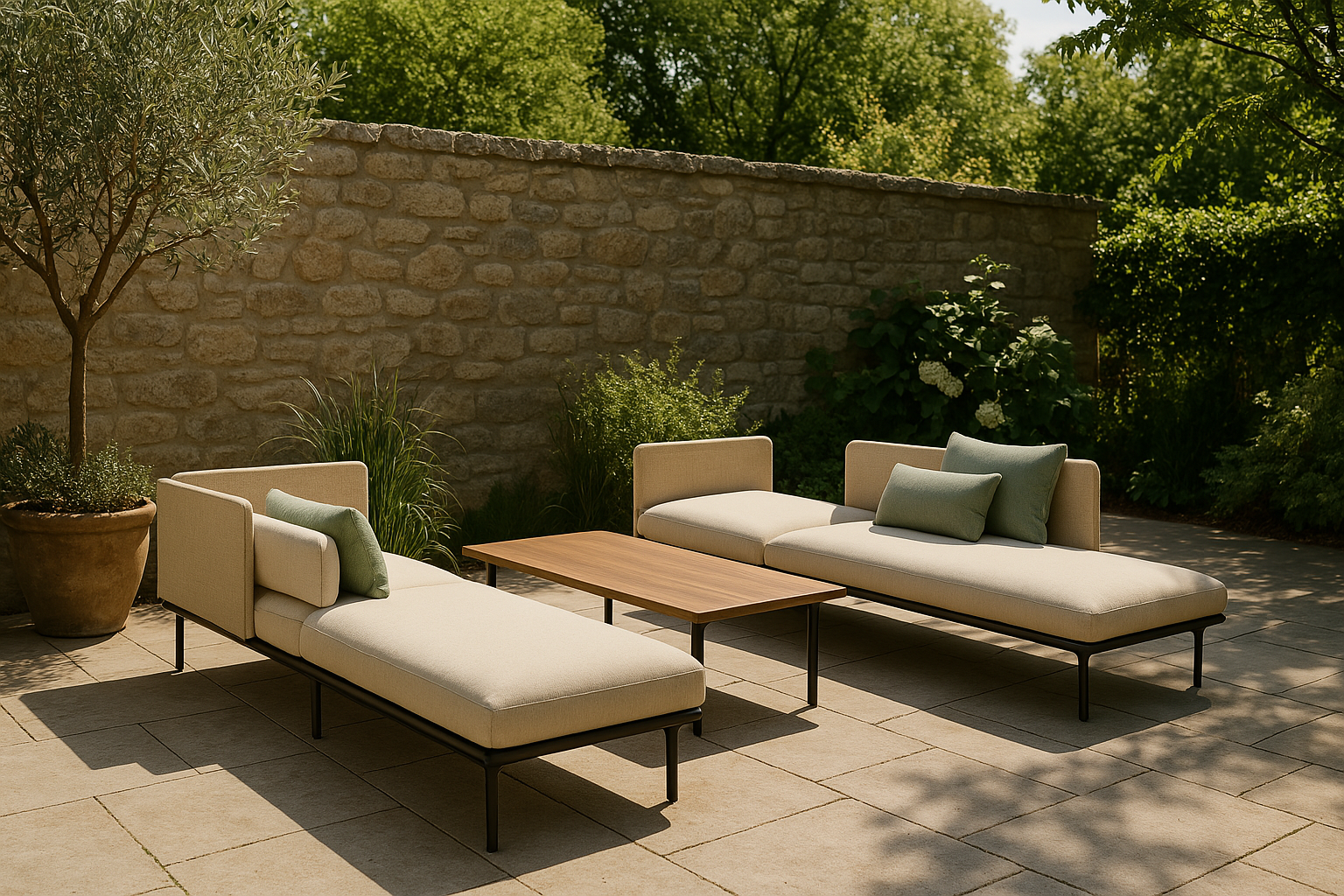 Royal Botania Styletto Lounge Set 05