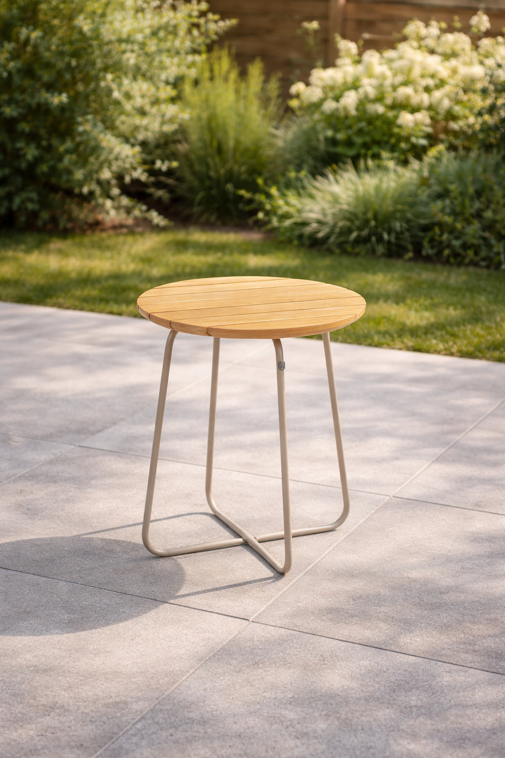 4 Seasons Outdoor Verdi Side Table 45cm Latte