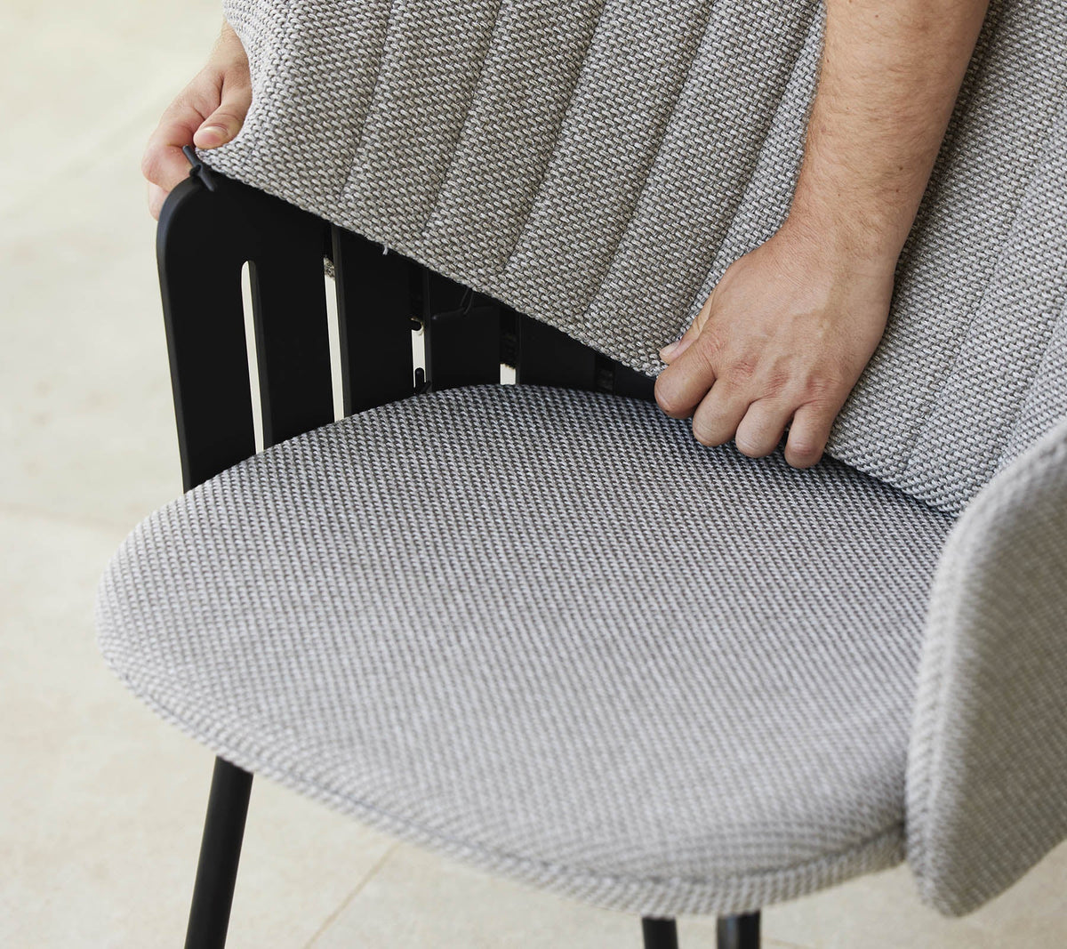 Cane-line Choice chair Outdoor with sled legs