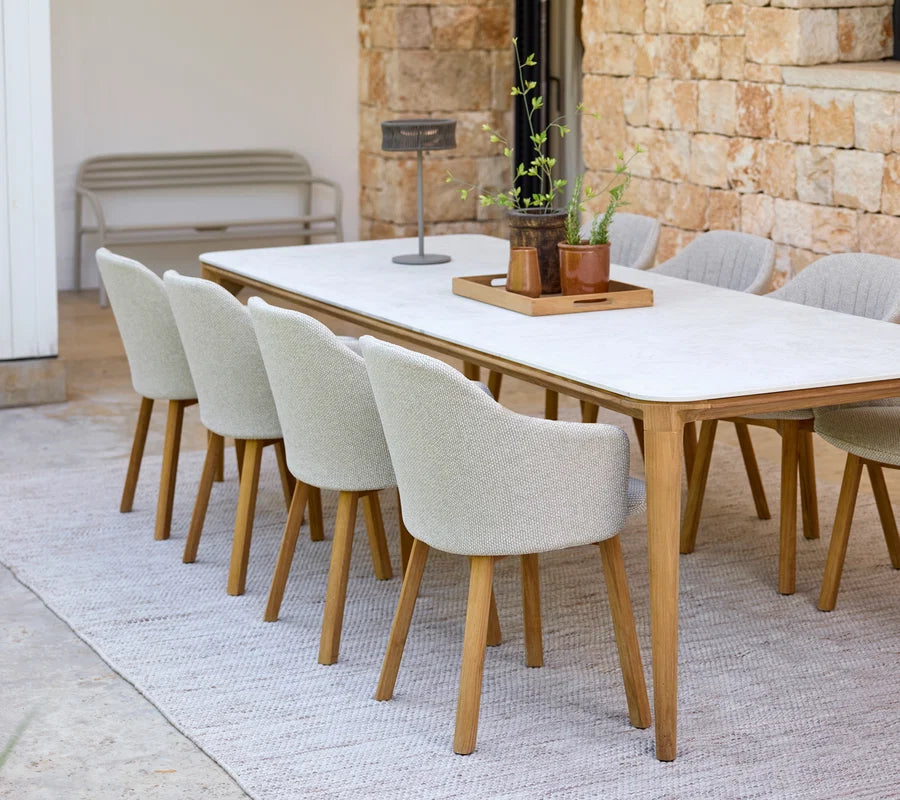 Cane-line Choice chair with Teak Legs