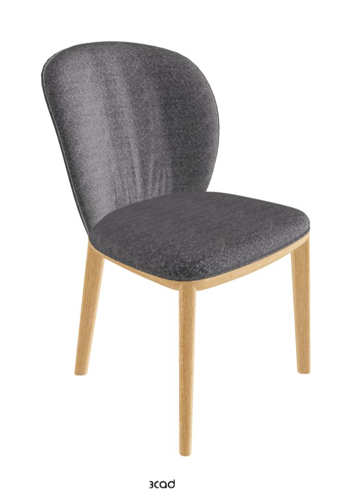 Cattelan Italia Chris Dining Chair – Fabric, Micro Nubuk & Synthetic Leather