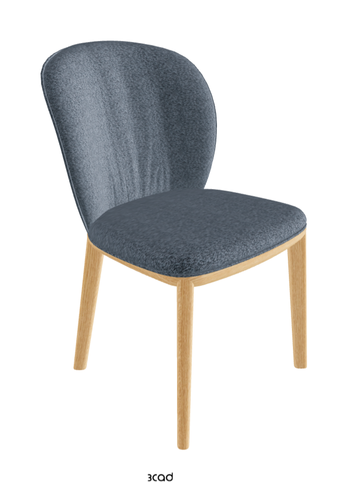 Cattelan Italia Chris Dining Chair – Fabric, Micro Nubuk & Synthetic Leather