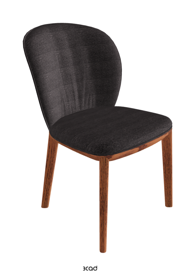 Cattelan Italia Chris Dining Chair – Fabric, Micro Nubuk & Synthetic Leather