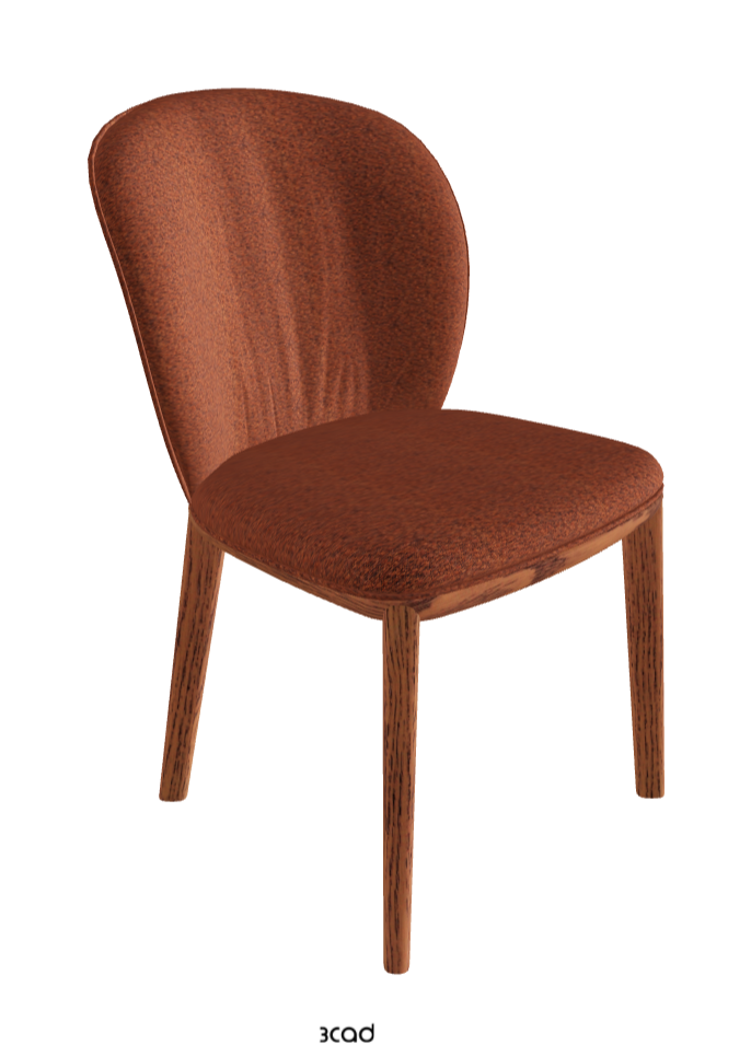 Cattelan Italia Chris Dining Chair – Fabric, Micro Nubuk & Synthetic Leather