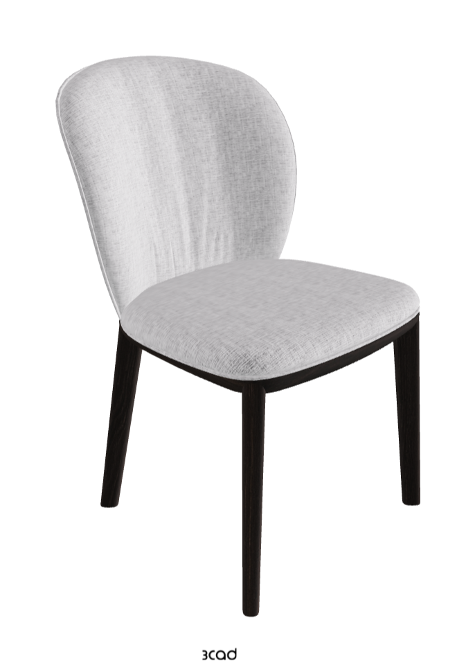 Cattelan Italia Chris Dining Chair – Fabric, Micro Nubuk & Synthetic Leather