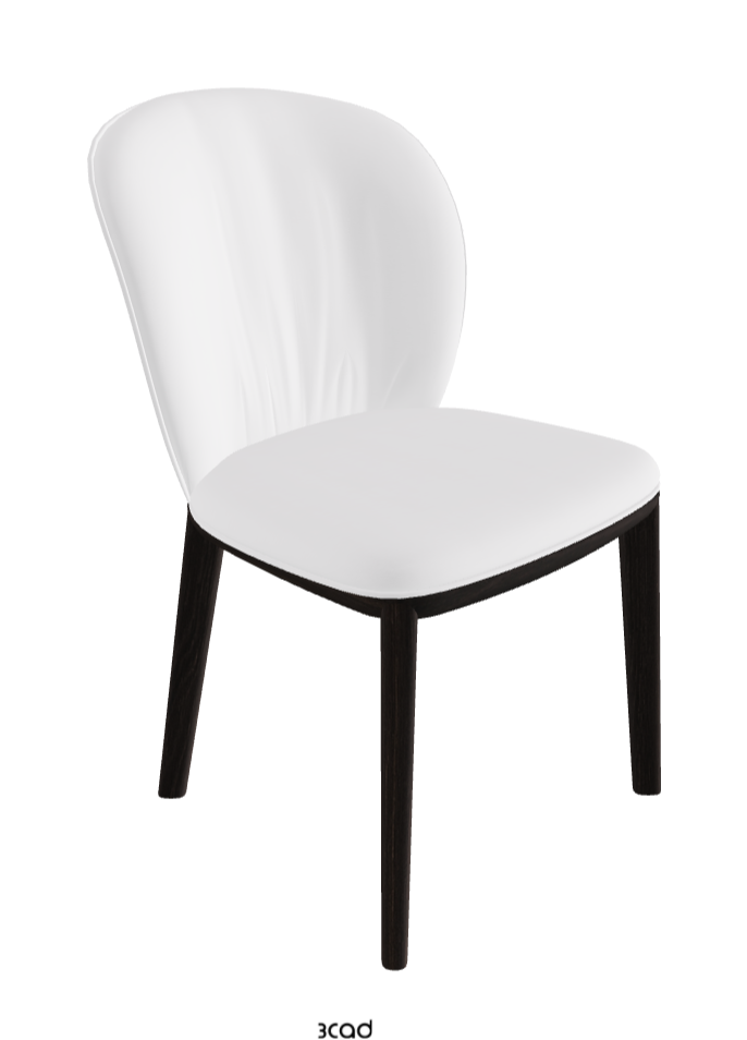 Cattelan Italia Chris Dining Chair – Fabric, Micro Nubuk & Synthetic Leather