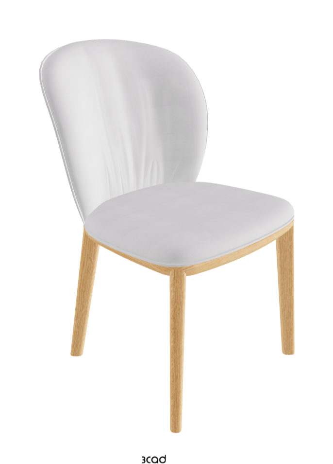 Cattelan Italia Chris Dining Chair – Fabric, Micro Nubuk & Synthetic Leather