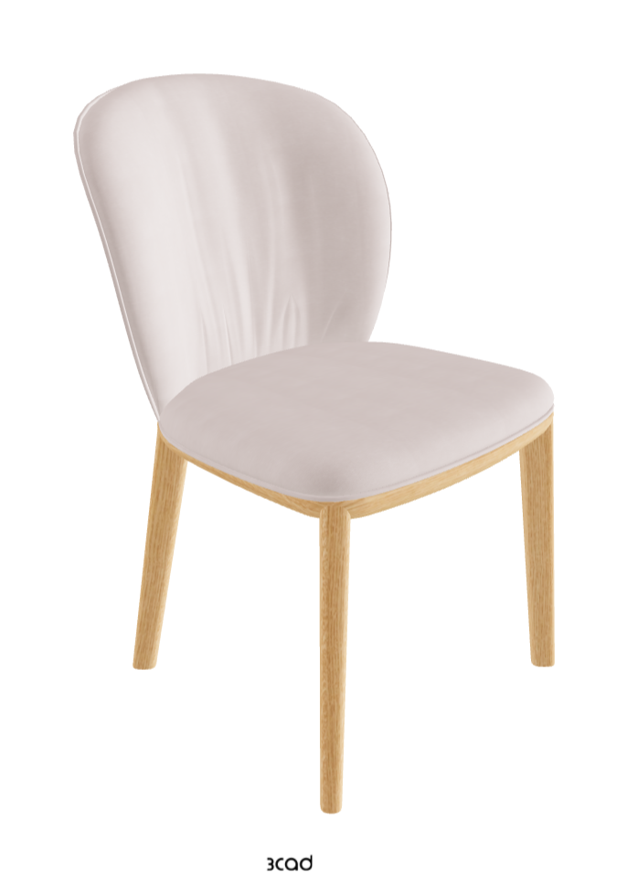 Cattelan Italia Chris Dining Chair – Fabric, Micro Nubuk & Synthetic Leather