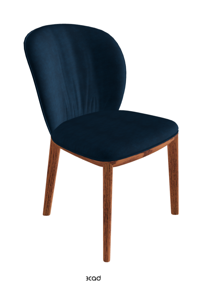 Cattelan Italia Chris Dining Chair – Fabric, Micro Nubuk & Synthetic Leather