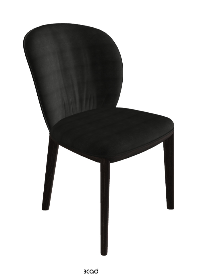 Cattelan Italia Chris Dining Chair – Fabric, Micro Nubuk & Synthetic Leather