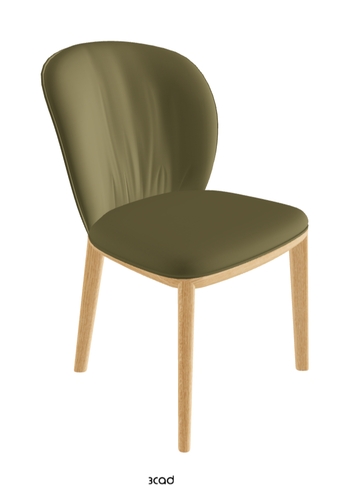 Chris Dining Chair_Natural Ashwood_Glove Soft Leather_Oliva