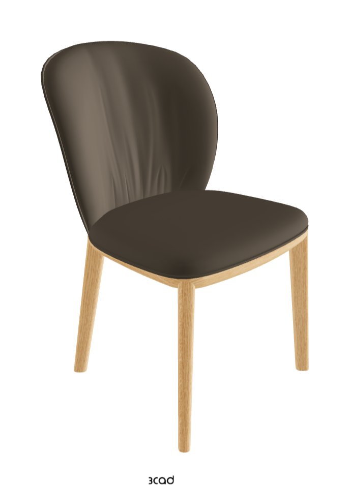 Chris Dining Chair_Natural Ashwood_Soft Leather_Fango