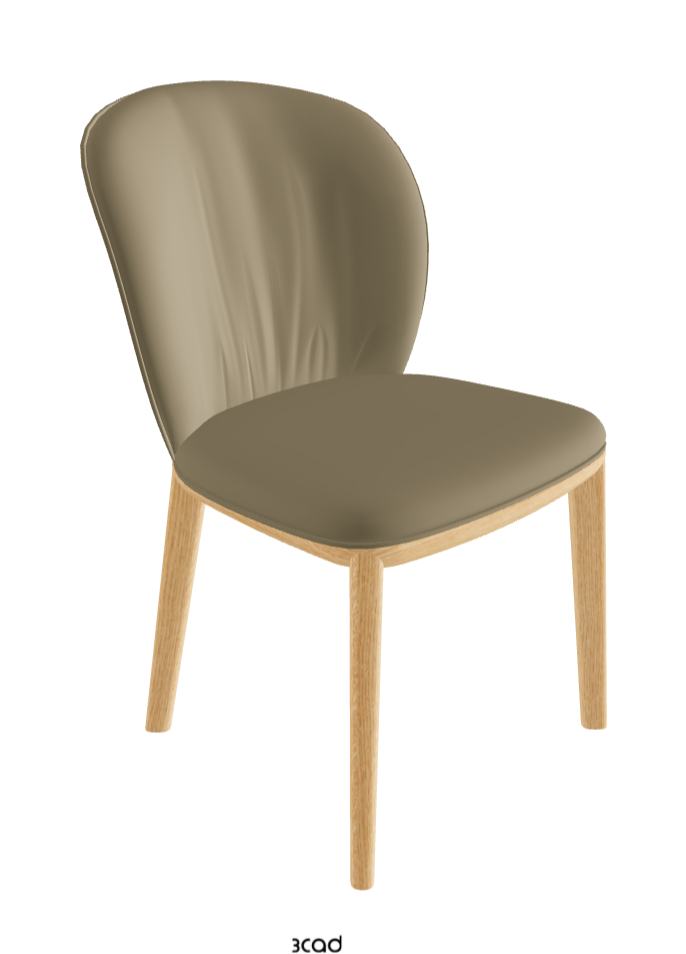 Cattelan Italia Chris Dining Chair – Fabric, Micro Nubuk & Synthetic Leather