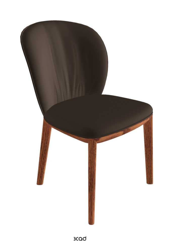 Cattelan Italia Chris Dining Chair – Fabric, Micro Nubuk & Synthetic Leather
