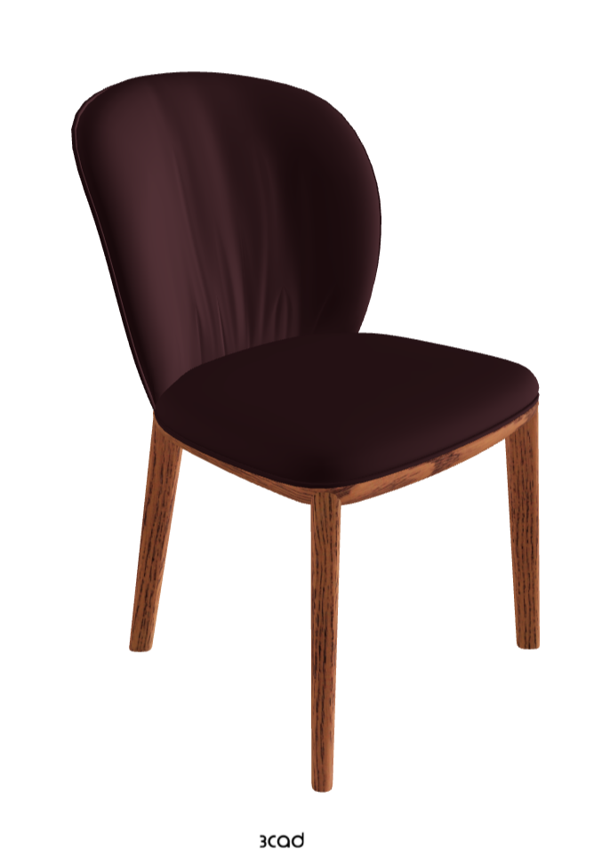 Cattelan Italia Chris Dining Chair – Fabric, Micro Nubuk & Synthetic Leather