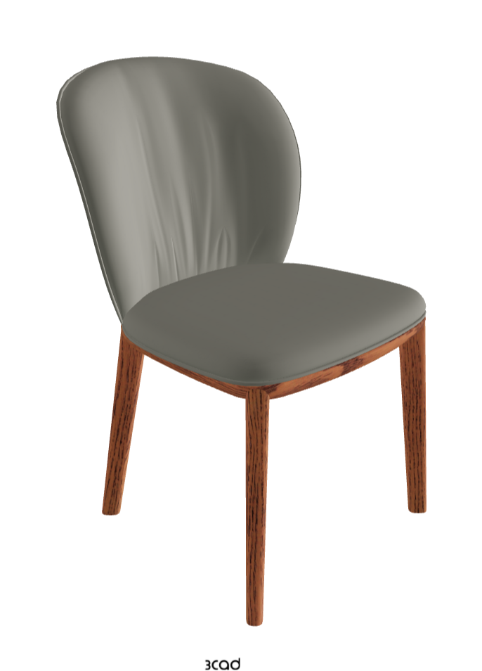 Cattelan Italia Chris Dining Chair – Fabric, Micro Nubuk & Synthetic Leather