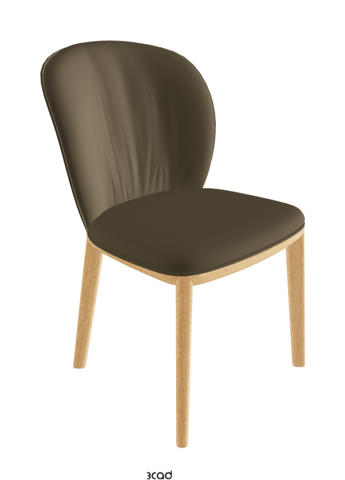 Cattelan Italia Chris Dining Chair – Fabric, Micro Nubuk & Synthetic Leather