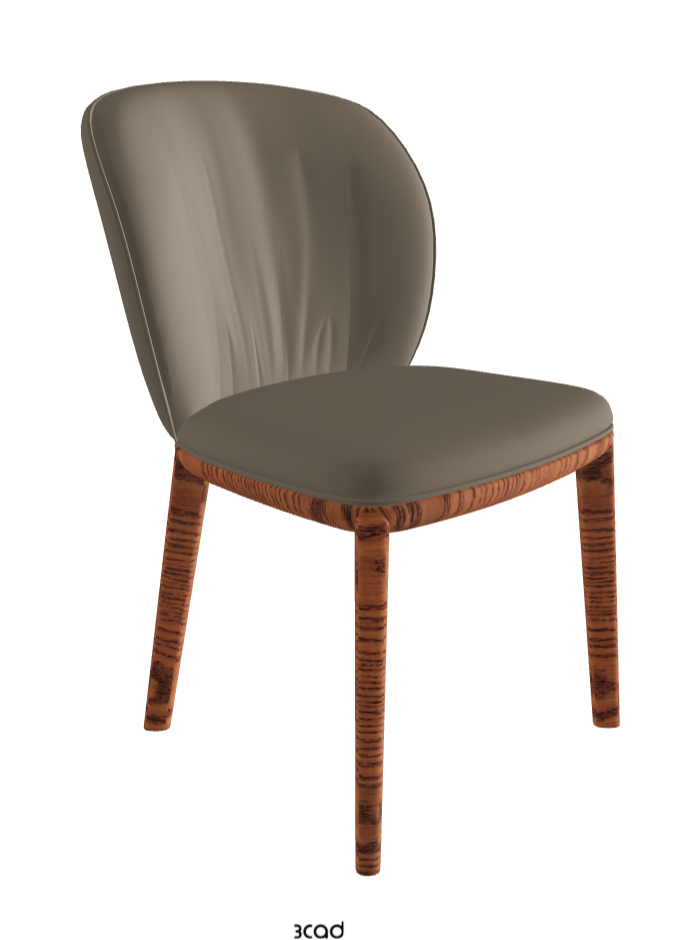 Chrishell Dining Chair_Canaletto Walnut Stained Ashwood_Glove Soft Leather_Platoon