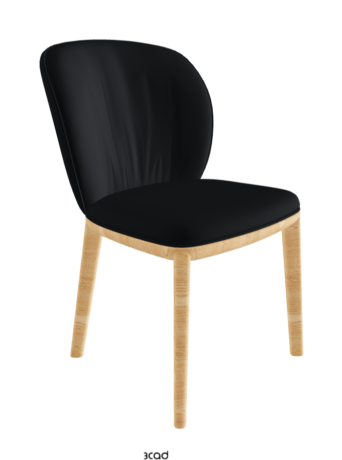 Chrishell Dining Chair_Natural Ashwood_Soft Leather_Atlantico