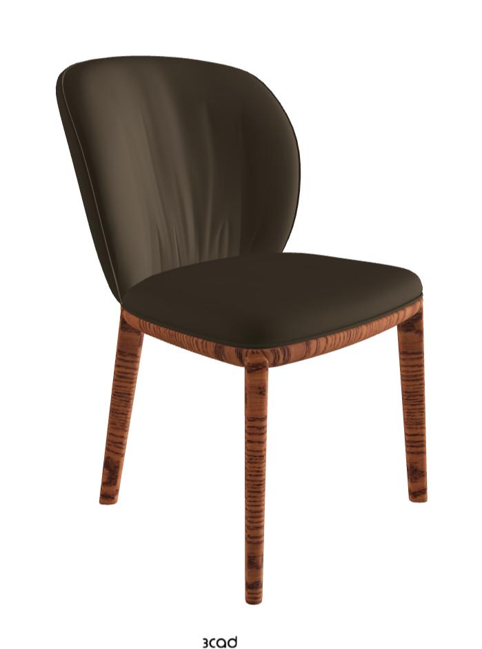 Chrishell Dining Chair_Canaletto Walnut Stained Ashwood_Soft Leather_Bruno