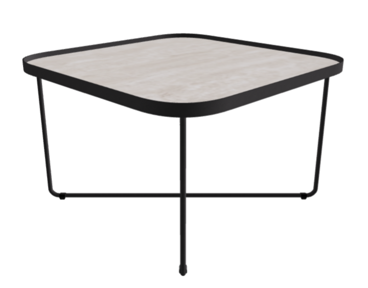 Cattelan Italia Benny Keramik Coffee Table ◻60x60x38h