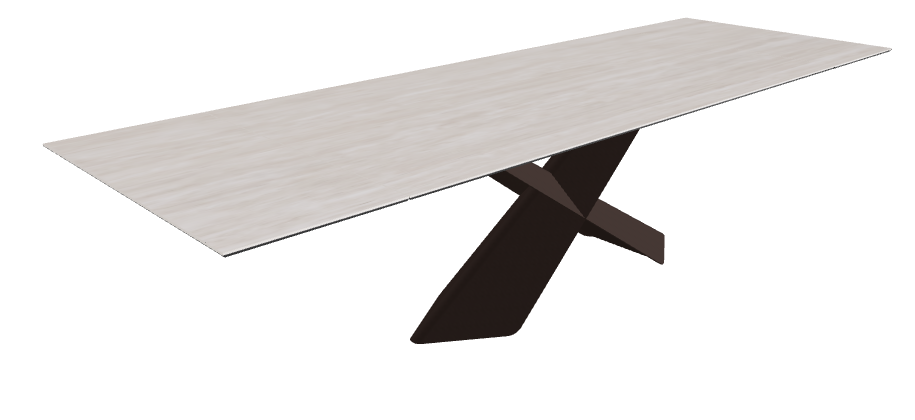 Cattelan Italia Tyron Keramik Drive Rectangular Extendible Dining Table – 200→294x106x74h