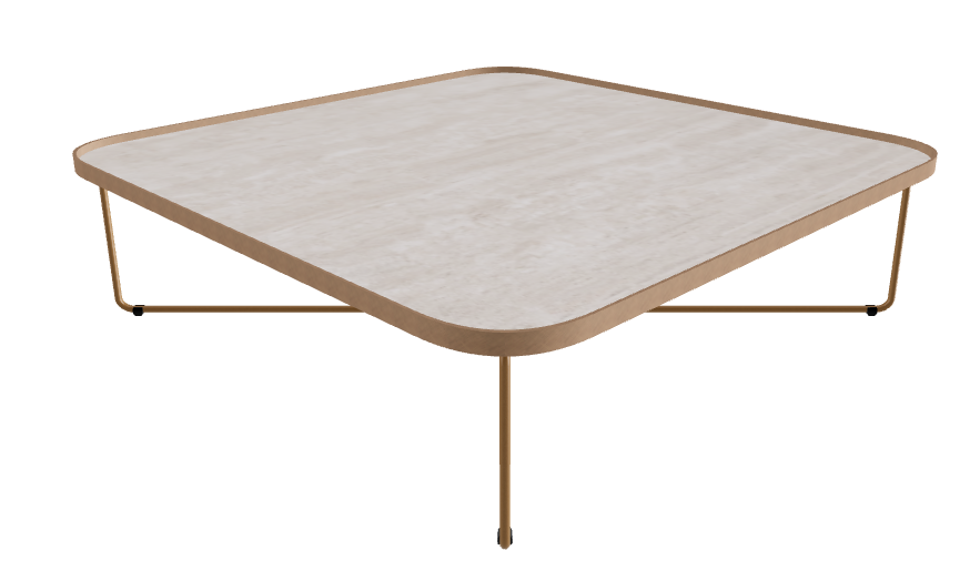 Cattelan Italia Benny Keramik Coffee Table ◻99x99x28h