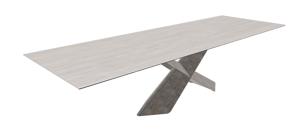 Cattelan Italia Tyron Keramik Drive Rectangular Extendible Dining Table – 200→294x106x74h