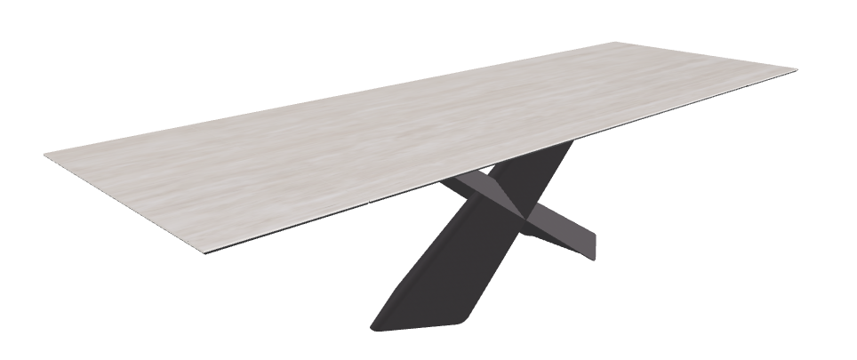 Cattelan Italia Tyron Keramik Drive Rectangular Extendible Dining Table – 200→294x106x74h