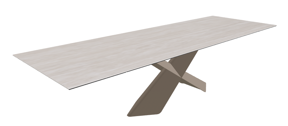 Cattelan Italia Tyron Keramik Drive Rectangular Extendible Dining Table – 200→294x106x74h