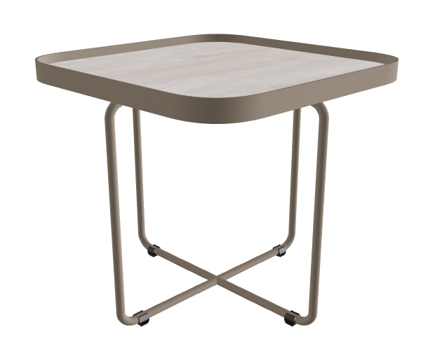 Cattelan Italia Benny Keramik Coffee Table ◻36x36x33h