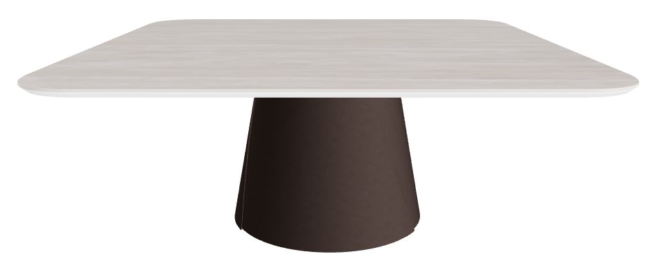 Cattelan Italia ALBERT Keramik S Coffee Table ◻118x118x48h
