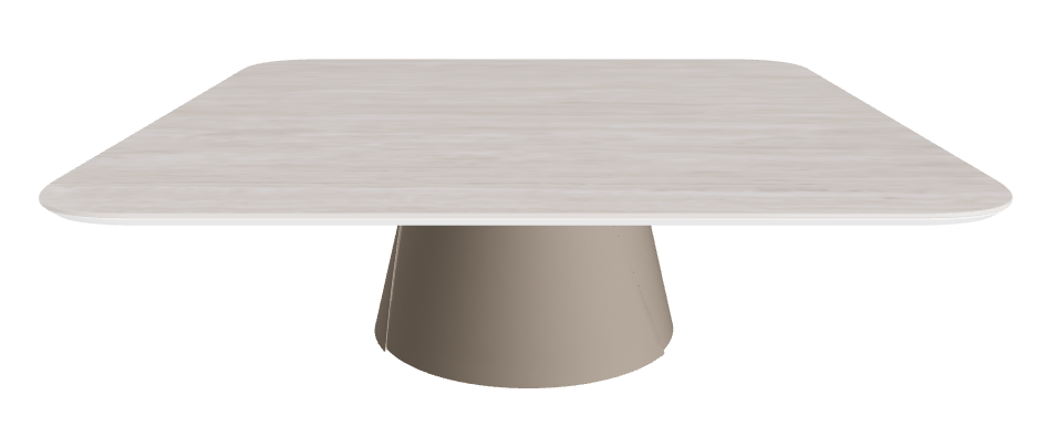 Cattelan Italia ALBERT Keramik S Coffee Table ◻118x118x38h