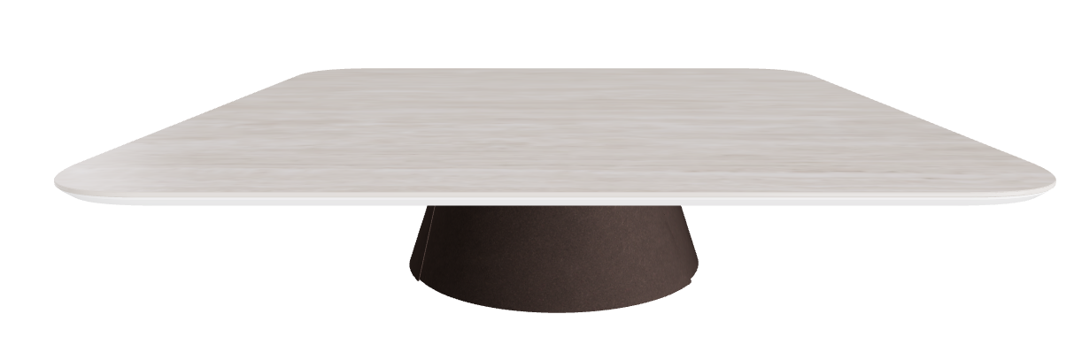 Cattelan Italia ALBERT Keramik S Coffee Table ◻118x118x28h