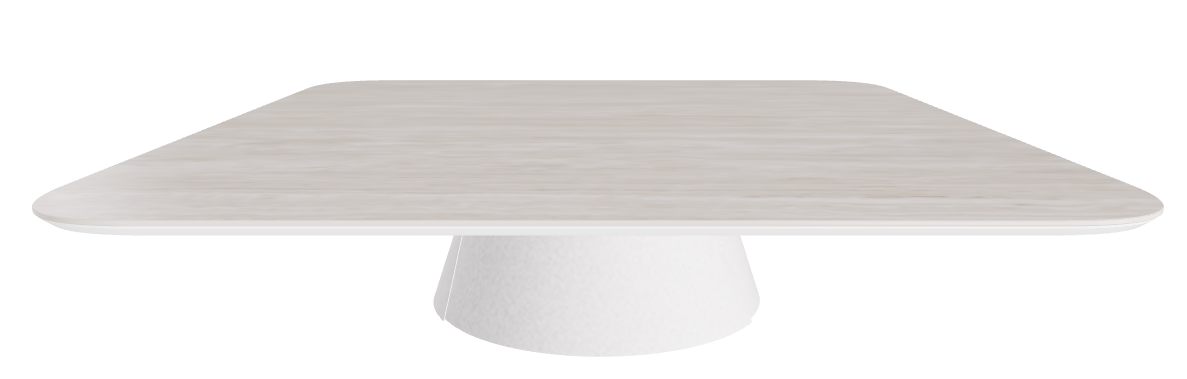 Cattelan Italia ALBERT Keramik S Coffee Table ◻118x118x28h