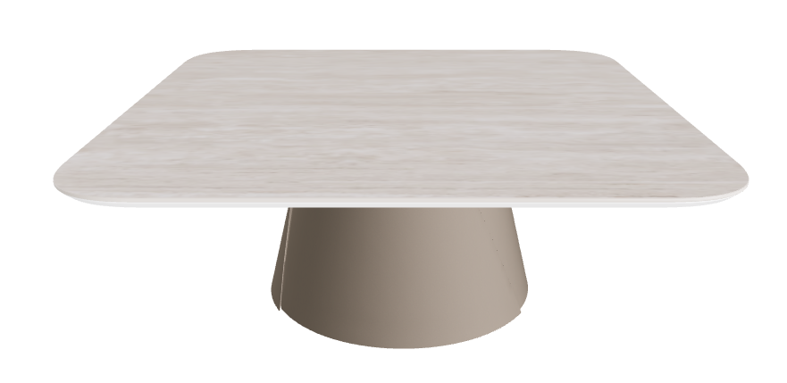 Cattelan Italia ALBERT Keramik S Coffee Table ◻100x100x38h