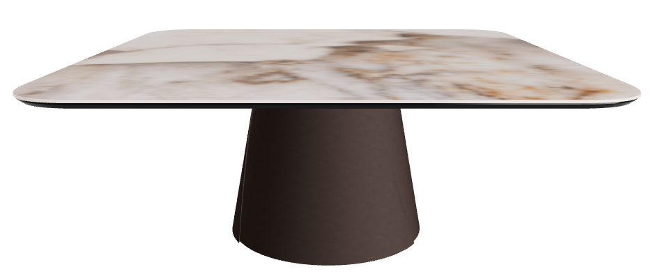 Cattelan Italia ALBERT Keramik S Coffee Table ◻118x118x48h