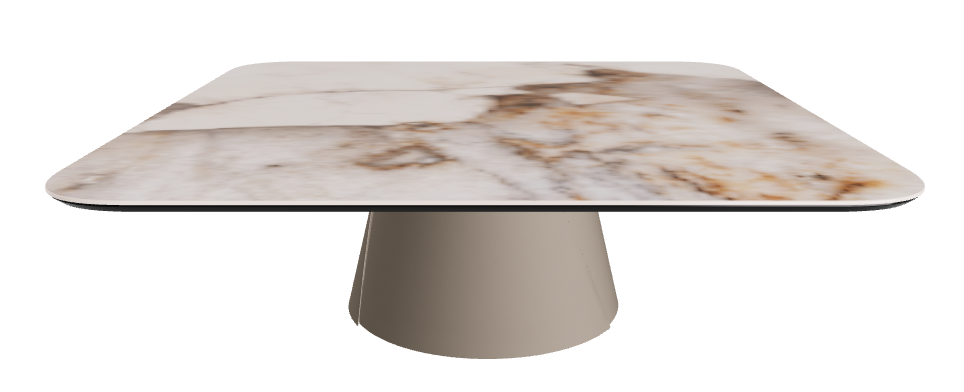 Cattelan Italia ALBERT Keramik S Coffee Table ◻118x118x38h